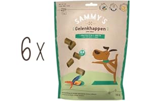BOSCH TIERNAHRUNG Sammy´s Gelenkhappen | Funktionssnack für Hunde | Zur aktiven Unterstützung der Knorpel und Gelenke | 6 x 350 g