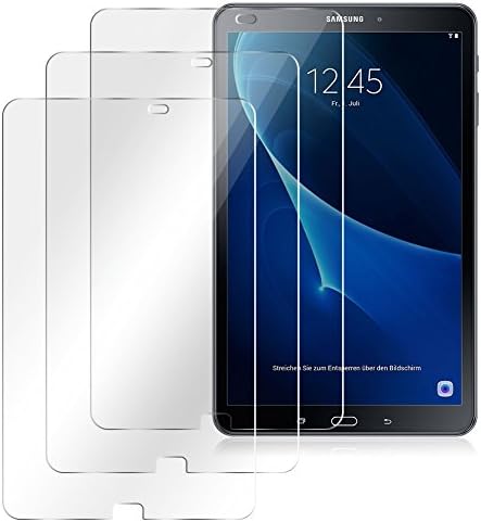 Nauci Tempered glass screen protector suitable for Samsung Galaxy Tab A6 10.1 2016 screen protector, HD film, 3 x protective film.