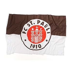 1.FC St. Pauli - Logo Fahne Braun 1x1,5m: Amazon.de: Sport ...