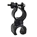Produktbild WEIWEITOE-DE Fahrrad Leuchtturm Mountainbike Lampenfassung Scheinwerfer Leuchtturm Sound Taschenlampe Clip Feste Halterung Auto Clip Reiten, schwarz,