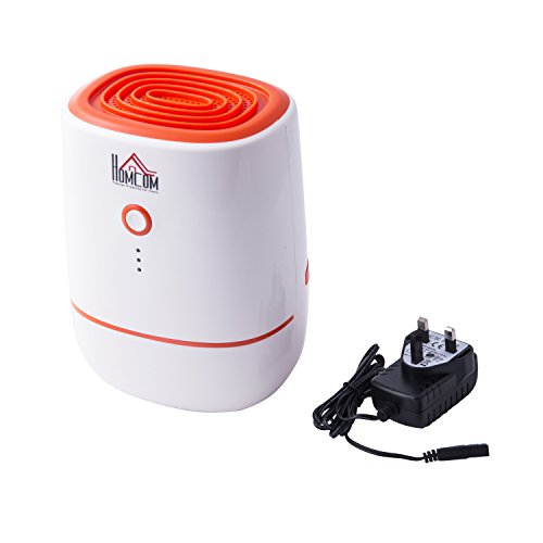 HOMCOM 500ML Mini Small Air Dehumidifier Moisture Portable Absorber Home Bedroom Bathroom Car Closet
