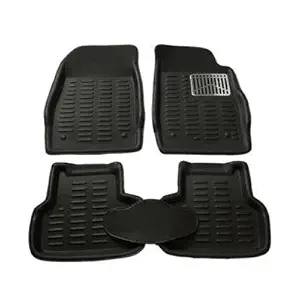 Goodway 3D Car Foot Floor Mat for Volkswagen Polo GT TSI (Black)