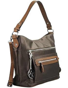 Nylon Veggie-Cow Handtasche, hochwertigste Verarbeitung, Ledernachbildung auf höchstem Niveau mit strapazierfähigem...