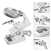 Produktbild Koimg Dritte Hand Lupe Licht Schwanenhals Vergrößerungsglas Tischlupe Mit Ständer Led Beleuchtung Lupenleuchte 3X 4.5X Standlupe Mit Krokodil Clip Für Löthilfe Lötstation Reparatur Handwerk Hobby