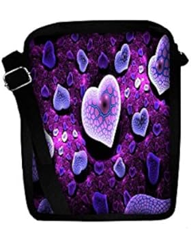 Snoogg , Damen Umhängetasche mehrfarbig multi