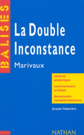 couverture de : LA DOUBLE INCONSTANCE de MARIVAUX