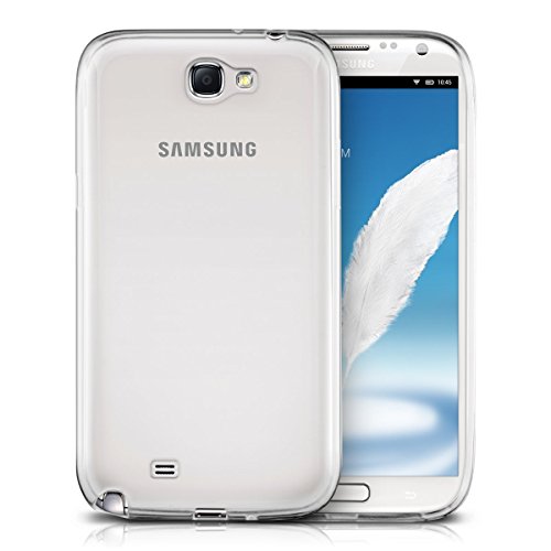 Funda Carcasa Gel Transparente para SAMSUNG GALAXY NOTE 2 Ultra Fina 0 33mm  Silicona TPU de Alta Resistencia y Flexibilidad  Electr  nica Rey  