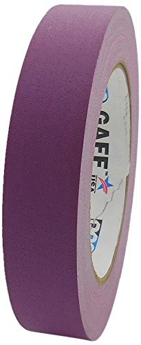 Pro-Gaff rs161pu24 x 25, 24 mm x 25 yd-Nastro adesivo in tessuto opaco