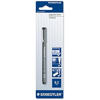 Pennarello Liner STAEDTLER 308 02-9 - Punta 0.2mm, Nero, Per Disegno Tecnico E Schizzi