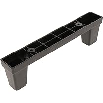 Staffa Per Piedini Valigie - In Plastica Nera, Universale, Anti-graffio Per Pavimenti - Foto 2