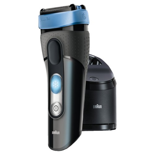 Braun CoolTec CT2cc Wet and Dry Electric Foil Shaver with Clean and Charge Station