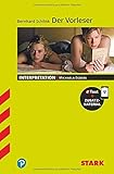 STARK Interpretationen Deutsch - Bernhard Schlink: Der Vorleser by Michaela Egbers