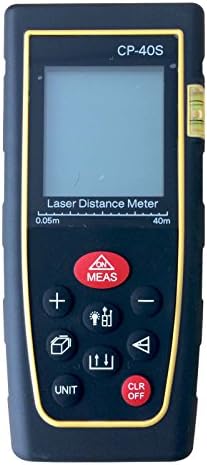 Fenoso T40 40m/121ft Mini Digital Laser Distance Meter Tester Range Estimator Finder Measure Diastimeter Measuring Device Tool with Bubble Level