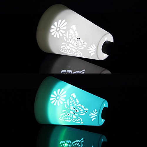 OxyLED SL05 Solar Garten Licht, hollowed butterfly pattern,hohl Schmetterling Muster, 3-pack - 6