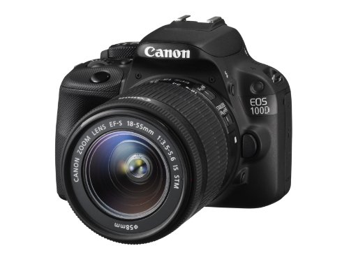 Canon - EOS 100D - Appareil Photo Numérique - Réflex 18,4 MP + Objectif - EF-S 18-55 mm IS STM...