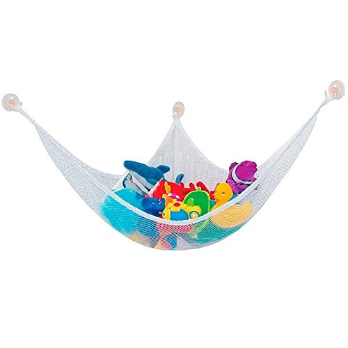 Demiawaking Multi-Purpose High Quality Mesh Storage Net Corner Hammock Toy Organizer Holder for Stuffed Animals Baby Kids All kinds of Toys (180*120*120cm)