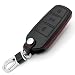 Produktbild Leder Schlüssel Hülle (nur Keyless Go) VC Schwarz/Rot von Finest-Folia GmbH