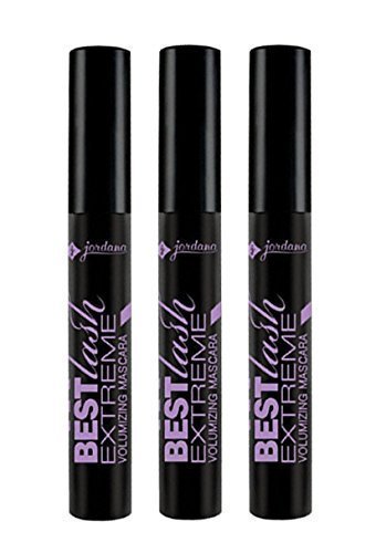 (3 Pack) JORDANA Best Lash Extreme Volumizing Mascara - Black
