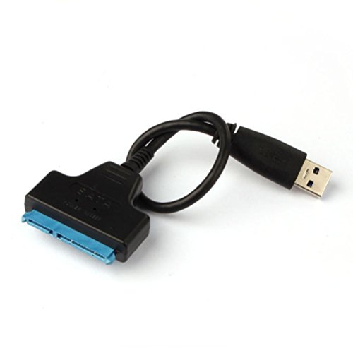 Switchali [Super Speed] USB 3.0 zu SATA 22 Pin 2,5-Zoll-Festplatten-Fahrer [SSD-Adapter] Kabel-Konverter - 2