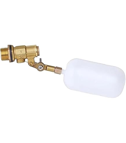 Vanne à Flotteur Laiton 3/4 Pouces - Contrôle Automatique Niveau Eau Lot De 2