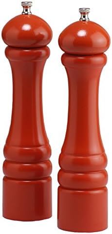 Chef Specialties 10902 10 in. Butternut Orange Mill and Salt Mill Set