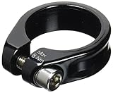 Speziell geeignet für MTB XLC Unisex - Erwachsene Sattelstützklemmring Sattelstütz-Klemmring PC-B01, Schwarz, One Size
