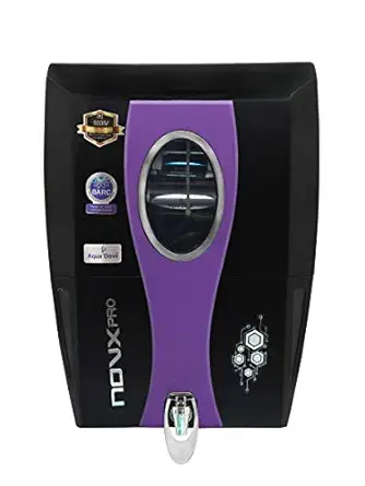 AQUA DOVE Black and Purple Purple UV UF Water Purifier for Home