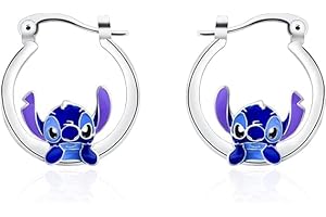 SANCHYA Pendientes para Niñas y Mujeres, Cartoon Pendientes, Pendientes de Niña, Pendientes de Dibujos Animados, Pendientes de Animados, Pendientes Colgantes para Niños Mujeres, Regalo para Niña