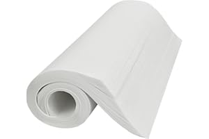 VCRANONR 100 Fogli Carta di Riso Cinese per Calligrafia Cinese Cinese Inchiostro Pittura Sumi Carta da Disegno Carta Xuan Senza Griglie per Pennello e Inchiostro per Scrittura Sumi, 34,5 * 27CM