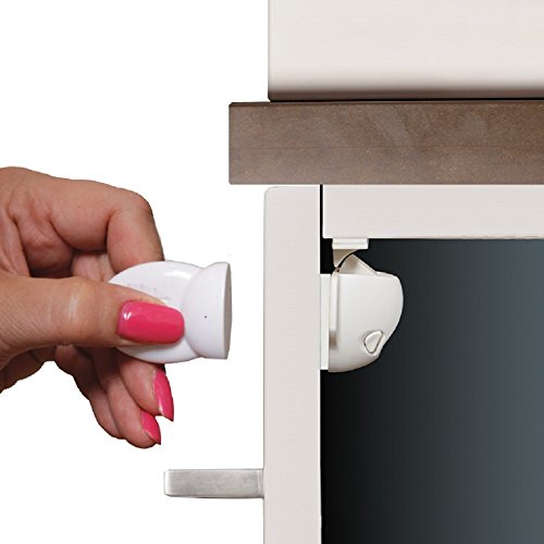 Dreambaby Adhesive Mag Lock 8 Locks and 1 Key