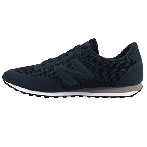 New Balance U 410 Womens Synthetic & Mesh Trainers Navy - 7 UK