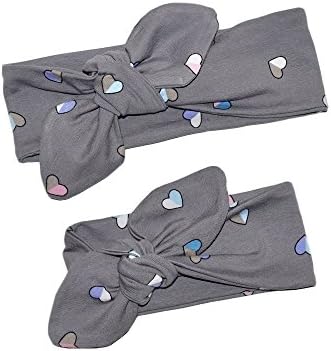 Newborn, baby girl, girl and adult Valentines Headband, handmade in cotton fabric, they are a perfect gift for Valentine's day, Mommy and Me.