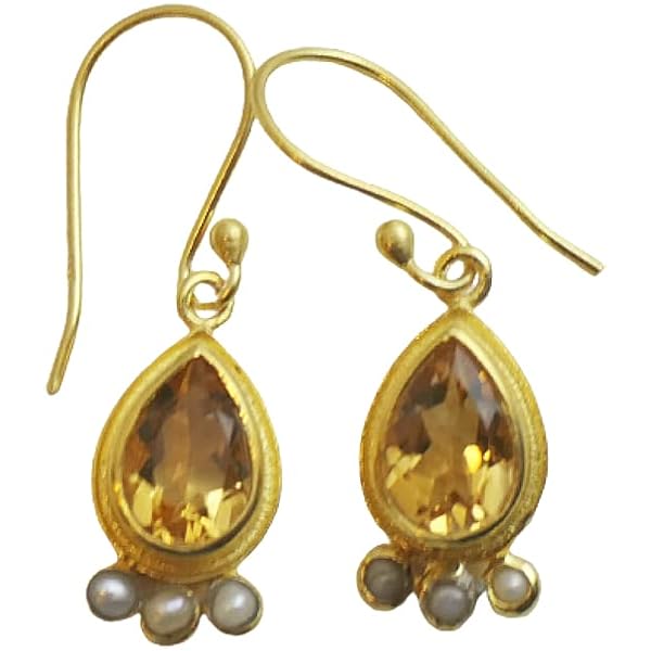 Orecchini Goccia Taglio Cuscino & Smeraldo per Donna Argento Sterling - Jewelry