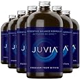 JUVIA Digestive Enzyme Supplement - Aids Gut Health, Over 15 Digestive Enzymes and B12 to Aid Digestive Health Immunity Metabolism, Energy, Bloating Relief, 180 Servings 90 Day Supply, x6 450g Bottles