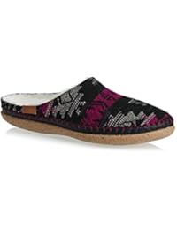 Toms Women's Women's Grey Slippers With Wool Lining