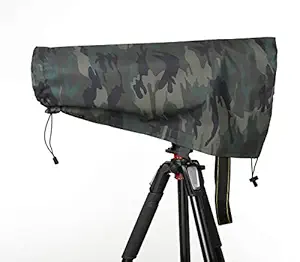 WildRoar Rain & Dust Cover for NIKKOR 500MM F/5.6E PF- Green Forest