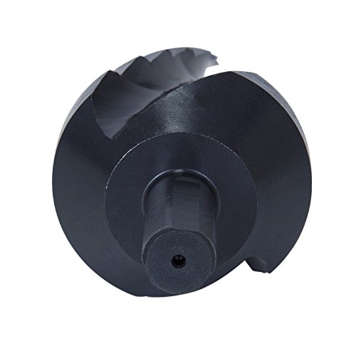 Fortag HSS- Stufenbohrer Profi Schälbohrer Stufenbohrer Konusbohrer Metallbohrer titannitriert Schälbohrersatz Hex Shank Pagoda Schäl-Bohrer Senker Set Bohreraufsatz Stufenbohrer-Satz Blechbohrer 10-45 mm - 4