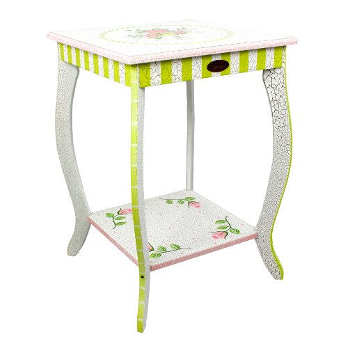 Teamson Design Corp Fantasy Fields - Crackled Rose End Table