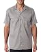 Produktbild Dickies - Herren Kurzarmhemd Work - Silber 1574 arbeit Männer Freizeithemden Shirt DICKIES1574SV-M