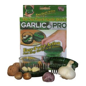 Zerkleinerer Presse Schnitt Knoblauch Garlic Pro + Gemüseschäler - 2