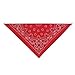 Produktbild Carolina Have, A, Hank Paisley Bandannas, 22-Inch by 22-Inch, Red by Carolina