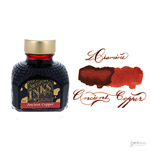 Diamine - Tinta para estilográfia, Ancient Copper 80ml