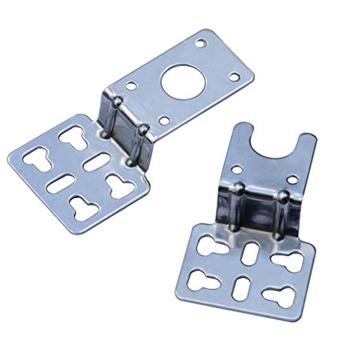 Onlyfire Universal Grill Edelstahl Rotisserie Motor Halterung Set - 2