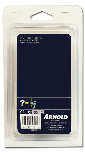 Arnold 1191-X1-0001 Sägekette 3/8 Zoll Hobby, 1.1 mm, 44 Treibglieder, 30 cm Schwert - 2
