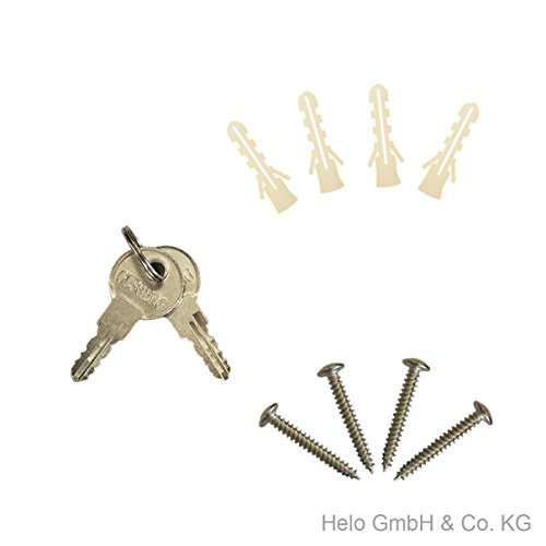 Aschenbecher aussen draußen Edelstahl Wandascher Raucherkasten Wandaschenbecher - 7