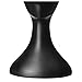 Mannequin Head - TOOGOO(R) Lady high plastic head wig head female model head Black
