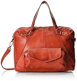  PIECES Damen Pcfatima Leather Bag Schultertasche, (Pink Coral), 18x30,5x55 cm