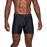 Material y forma: Pack de 2 calzoncillos de hombre de 15 cm Under Armour Tech Boxerjock, forma: ajustada, material: 90% de poliéster/10% elastano