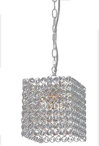 Kudo Crystal Square Shade Non-Electric Polished Chrome/Crystal