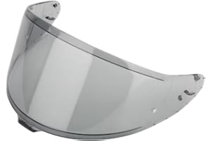 Guajiro - Visera Compatible con Shoei NXR 2 - Z8 - X15 - XSPR Pro - CWR-F2 | Pantalla Policarbonato preparado para Pinlock | Antirayas y Antivaho (Negro Claro)